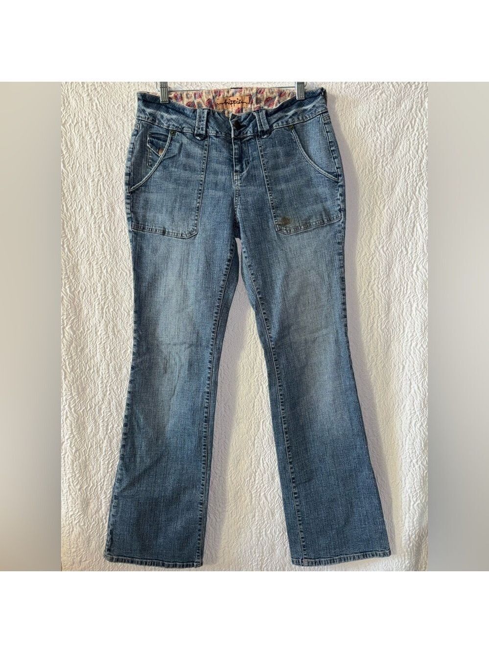 Hippie Brand Low-Rise Bootcut Jeans